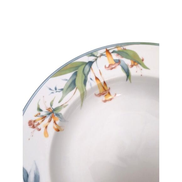 Christopher Stuart Portico 9" Salad Plate Y0244 Replacement Hibiscus FLORAL Fine - Picture 2 of 12